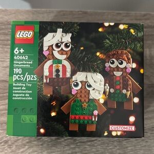 LEGO 40642 Holiday & Event Christmas Gingerbread Ornaments NWT